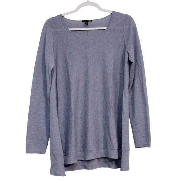 Eileen Fisher Sweaters - Eileen Fisher Tunic Sweater Blouse Size Small Merino Wool Alpaca Boxy Lagenlook